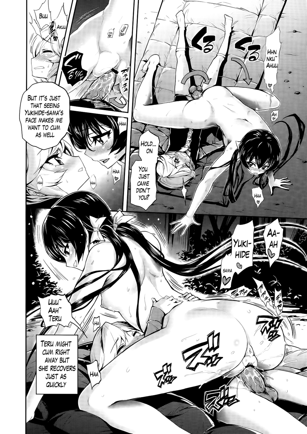 Hentai Manga Comic-Harem Butai wa Boku wo Shaburi Tsukusu-Chapter 4-16